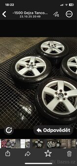 Original alu Volkswagen Golf 6,5j16 et50 - 2