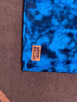 Modré bekkin tričko 158/164 - 2