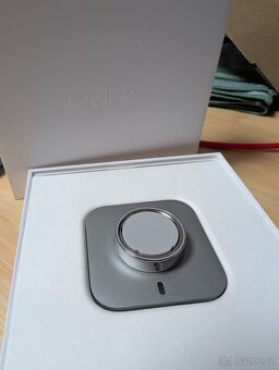 Oura Ring 4, vel. 13, Silver, v záruce do září 2027 - 2