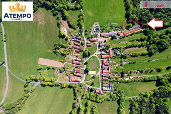 K prodeji, stavební pozemek o výměře 3996 m2 se stavbou k de - 2