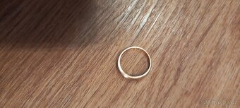 Zlatý prsten 14karát. - 2