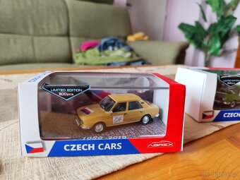 Limitky modely aut Abrex - 2