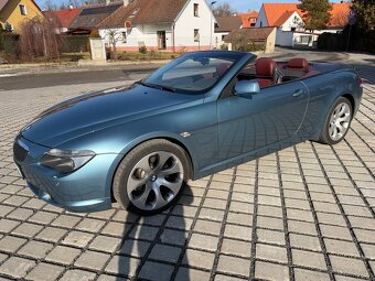 BMW 630i cabrio manuál - 2