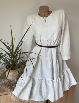 Dámské vrstvené mini šaty Zara vel.M - 2