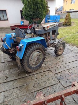 Malotraktor domácí výroby - 2
