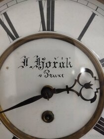 nádherné vyřezávané 1 závažové hodiny, kol.r.1880 - 2