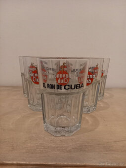 6x Havana Club skleničky - 2