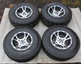 Sada 4 kol KENDA AT25x8-12, AT25x10-12, Douglas Wheel 12X7 - 2