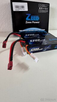 BATERIE LIPO ZEEE 5200mAh 50C/100C 7,4V 38,48Wh-2ks - 2