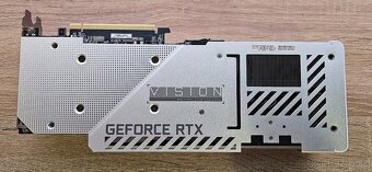 GIGABYTE GeForce RTX 3070ti VISION OC 8 GB -záruka, top stav - 2