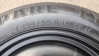 Dojezdové rezervní kolo 5x108 R16 na Ford, Volvo - 2