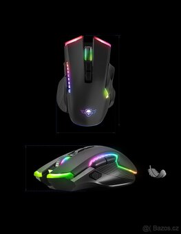 Bezdrátová herní myš Elite M70 Black od SPIRIT OF GAMER - 2