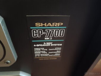 Reproduktory SHARP CP 7700 HMK2 250 Watt - 2