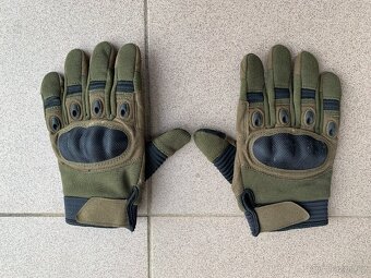 Taktické rukavice na airsoft - velikost M - 2