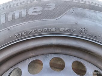 sada letních pneu Hankook na plech.discích - 2