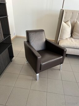 Křeslo BoConcept Fly kožené hnědé - 2
