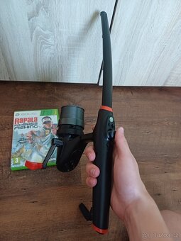 Xbox 360 Rapala Probass Fishing prut a hra - 2