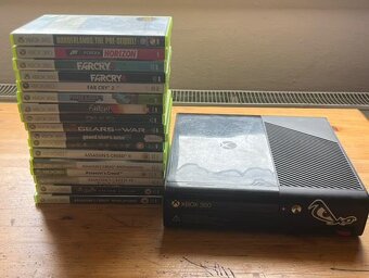 Xbox 360 + spousta her - 2