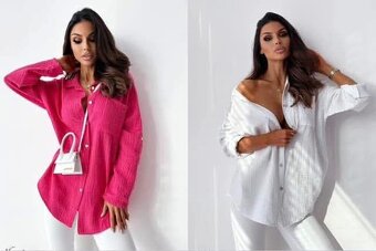 Mušelinová košile, L/XL nová - 2