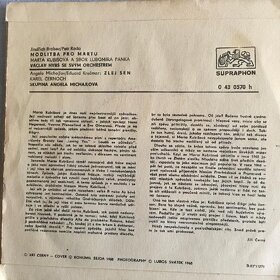 gramodeska Kubišová s podpisem - 2