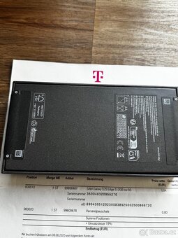 Samsung Galaxy S25 Edge 512GB Jetblack NOVÝ NEROZBALENÝ - 2
