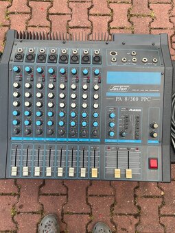 Powermix SOLTON + dvě třípásmové reprobedny H+H. - 2