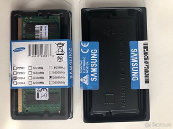 Nová paměť pro notebook DDR4 16GB - 2