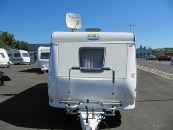 Prodám karavan Hobby 460 ufe,r.v.2007  mover, solár ,satelit - 2