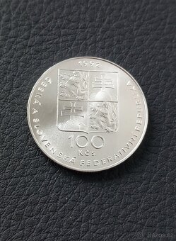 100 Kčs výročí vyhlazení Lidic a Ležáků 1992 - 2