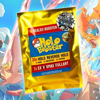 HoloBooster + Pokémon sealed booster - 2
