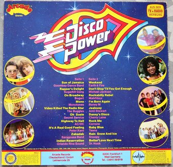 LP deska - disco výběr - Disco Power (20 Absolute Super-Top- - 2