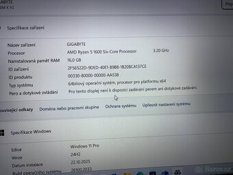 Herní PC - Ryzen 5 1600 3,20Ghz/RAM 16GB DDR4/R9 290 4GB/SSD - 2