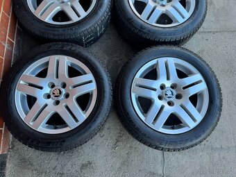 Alu 15" 5x100 VW, Rapid, Fabia zimní 75% F3 - 2