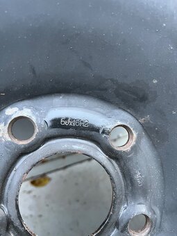 Plechové disky + pneu - 2