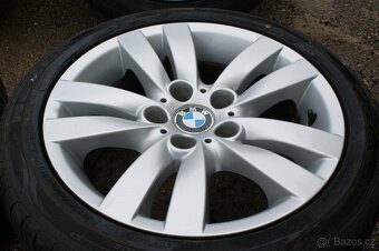 R17 alu kola BMW 5x120 dvourozměr pěkné a letní pneu - 2