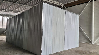 Akční nabídka Plechová garáž 3x5m, v 2 jakosti. - 2