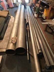 Nerezové plechy, síta,trubky, redukce ,kolena - 2