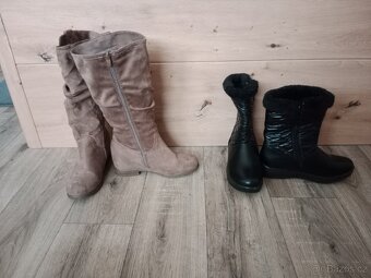 Nové zimní dámské kozačky Deichmann - 2