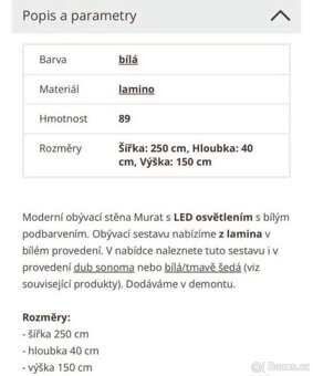 Obývací stěna - 2