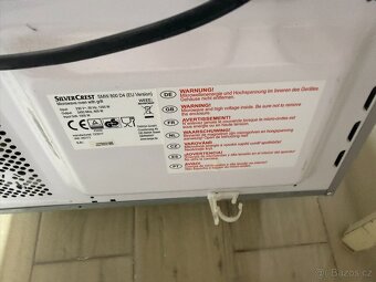 Mikrovlnná trouba silvercrest smw 800 d4 - 2