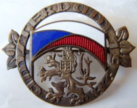 Odznak, odznaky- Slovenský štát. Staré športové odznaky. - 2