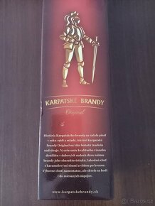 Karpatské brandy Original 36% 0,70 L - 2