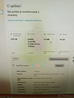 PC Intel i3-4160/4GB RAM/119GB SSD Windows 11 - 2