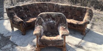 Rohová sedací souprava s křeslem - 2