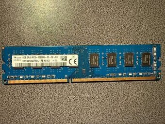 RAM DDR3 4GB – 1333 / 1600 MHz – desktop PC – více kusů - 2