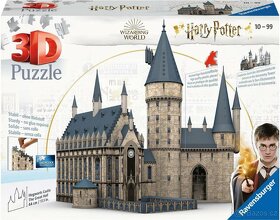 Ravensburger 3D Puzzle Harry Potter: Bradavický hrad komplet - 2