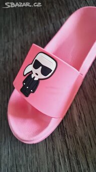 Dámské divci pantofle Karl lagerfeld vel.37 - 2