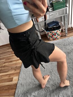 Sexy kraťasová sukně - 2