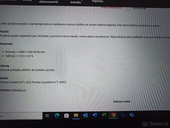 Asfaltový pás Charbit A 330 H nepiskovana - 2
