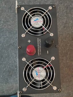 Měnič napětí+UPS+nabíječ 24V/230V/2000W. - 2